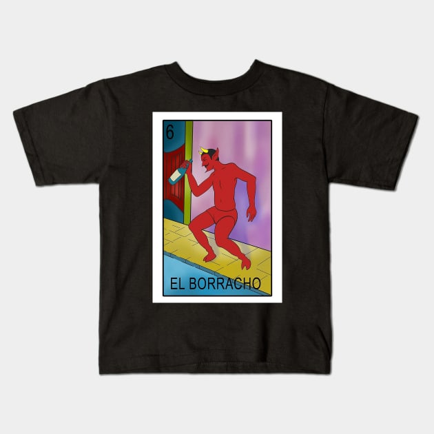 EL DIABLITO Kids T-Shirt by The Losers Club